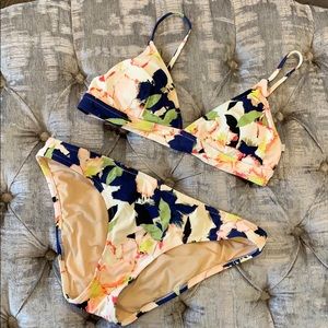 J Crew Floral Bikini